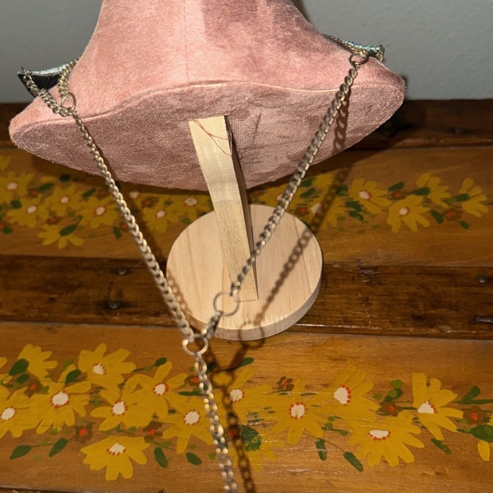 Multicolor Beaded Statement Necklace Boho - image 3